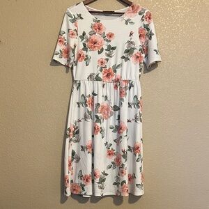 Mikarose Classic White and Black Dress